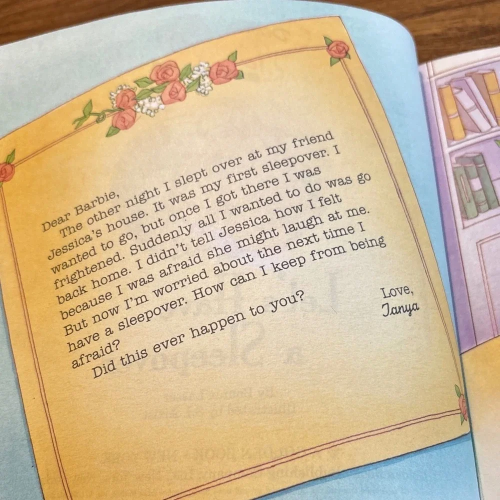 Golden Books Barbie Let's Have a Sleepover‎ Children's Picture Book 1998